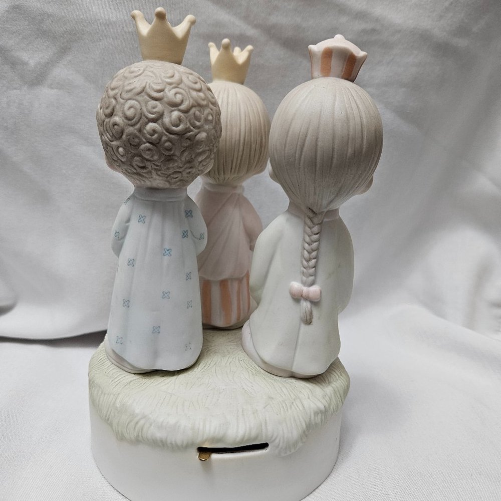 1983 Enesco Musical Jonathan & David "Wee Three Kings" - Picture 9 of 15